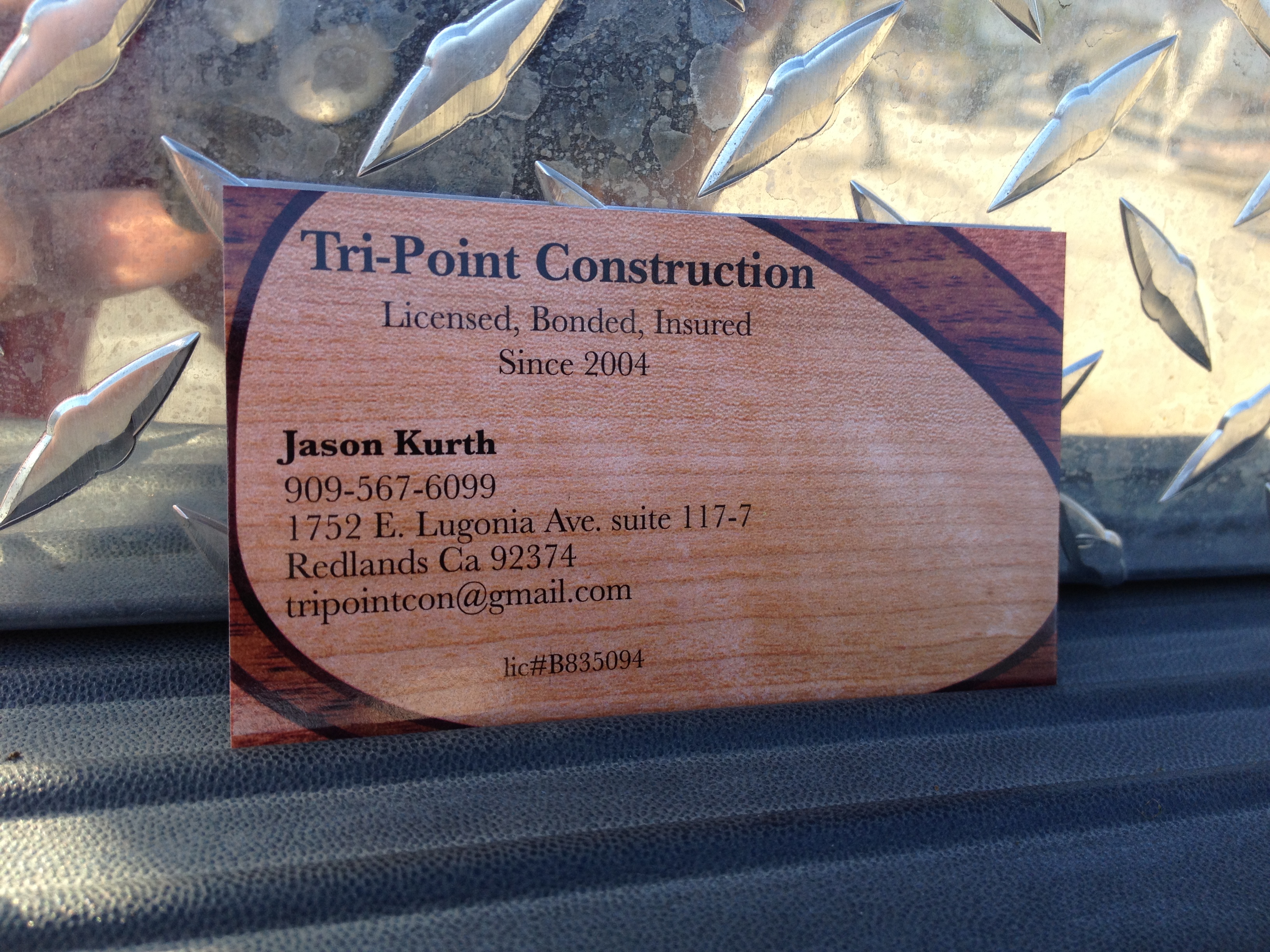 Tri - Point Construction