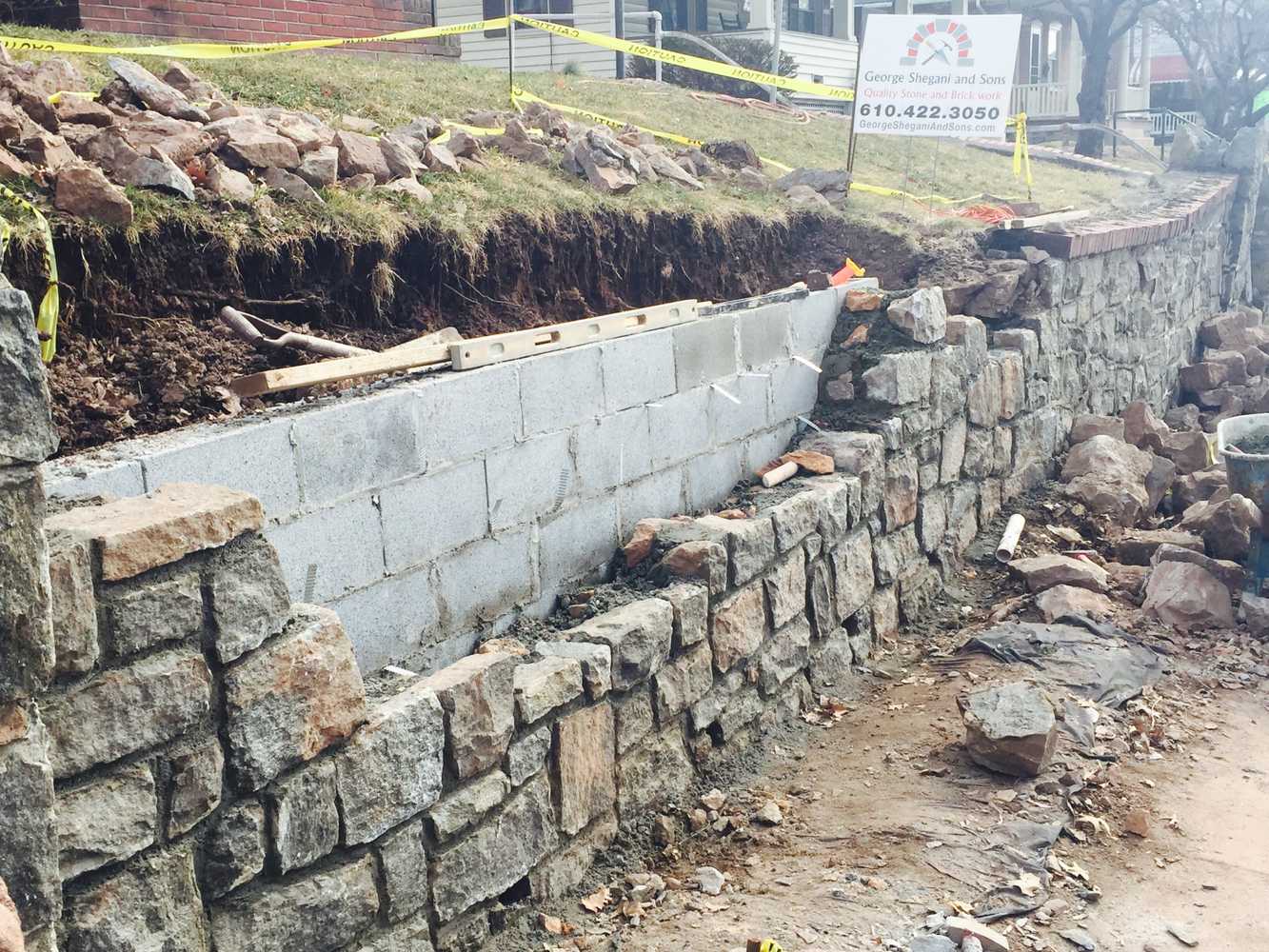 Retaining wall