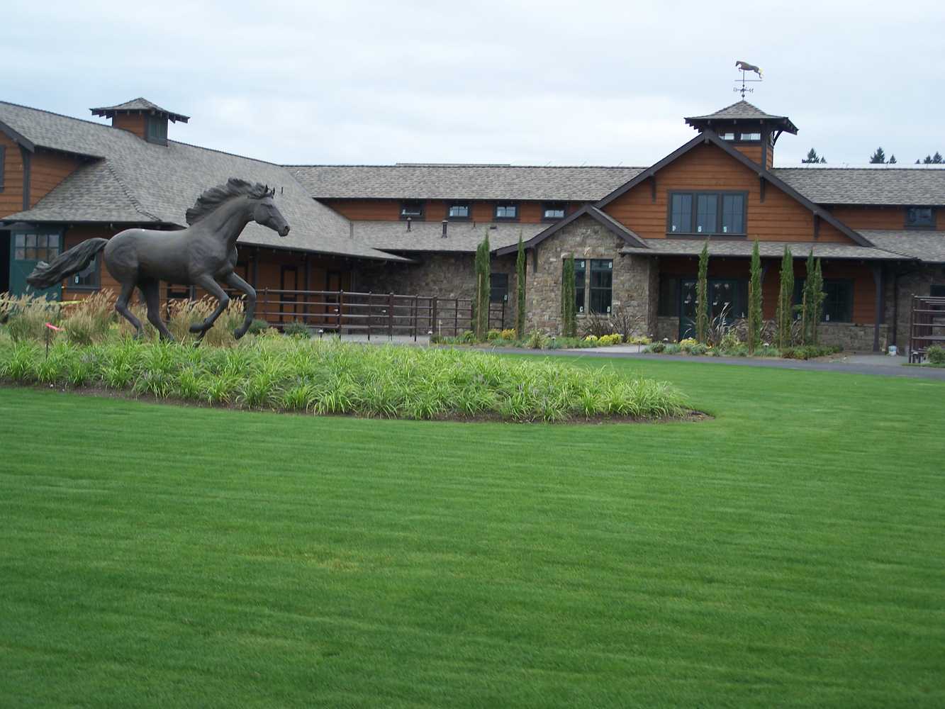 Building of Wild Turkey Farm