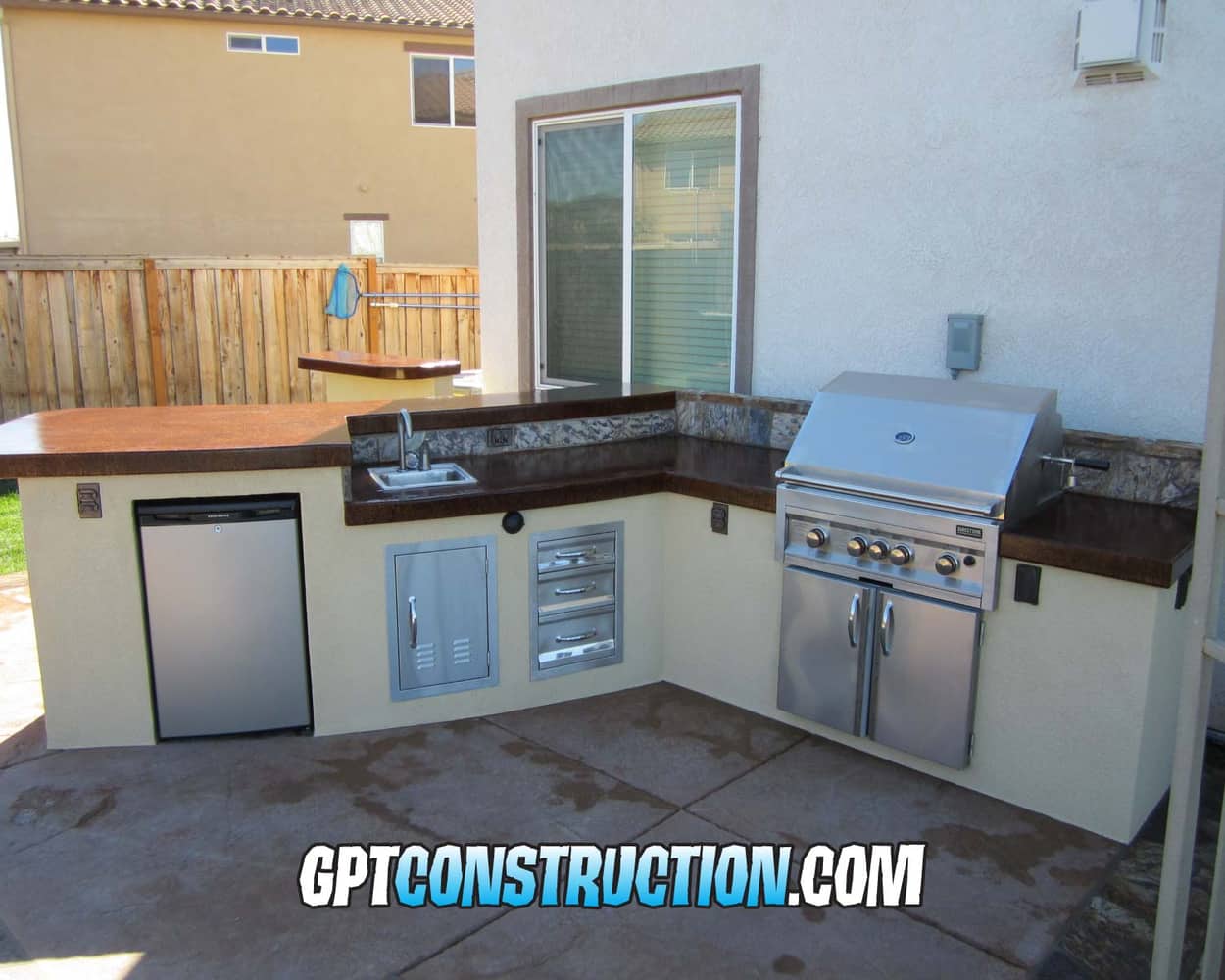 Photo(s) from GPT Construction Masonry and Design Outdoor Kitchen Builder