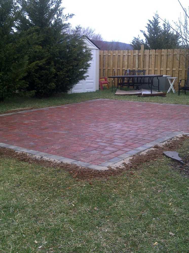 Paver Patio and Walkway