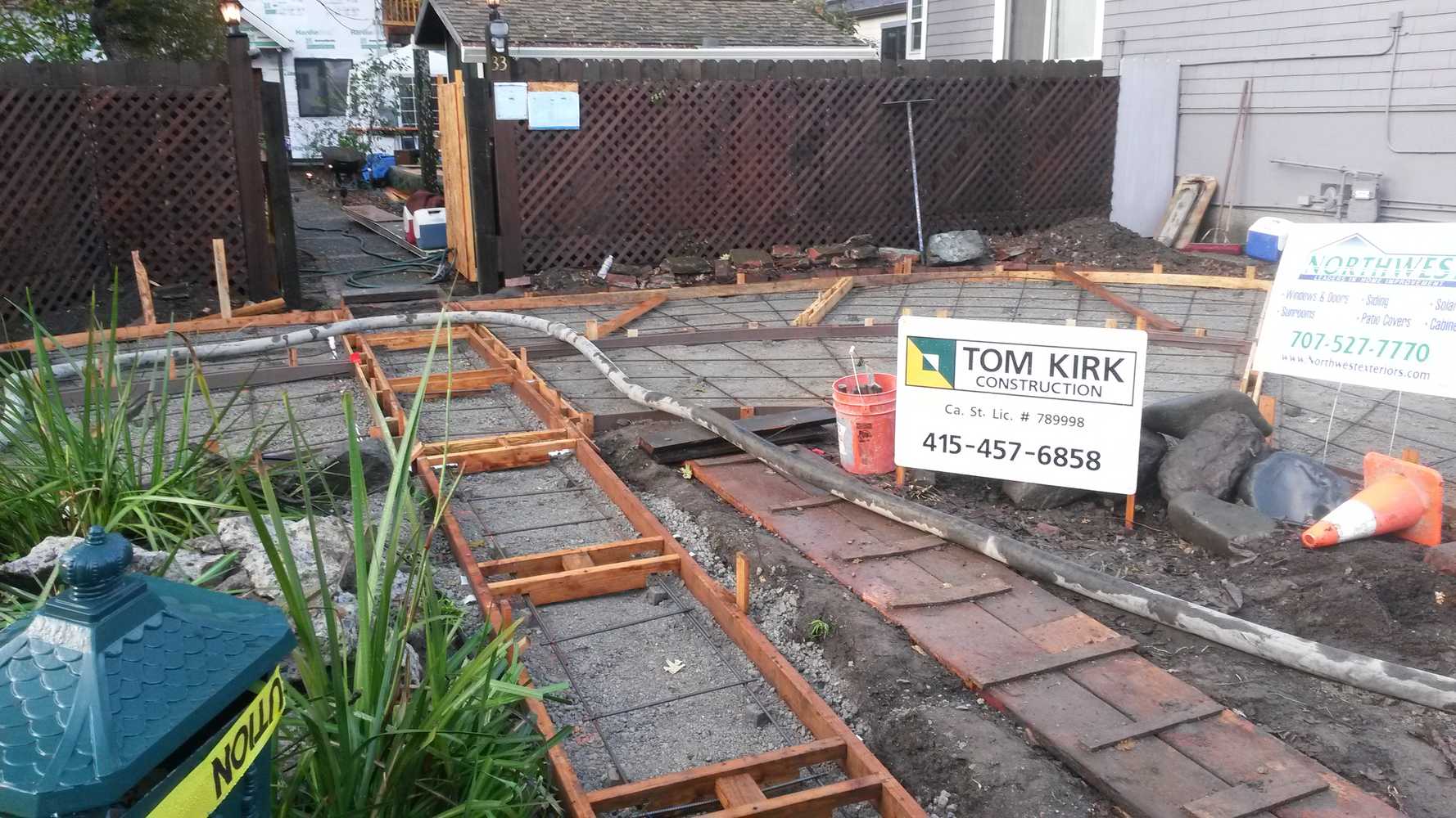 Photo(s) from Tom Kirk Construction