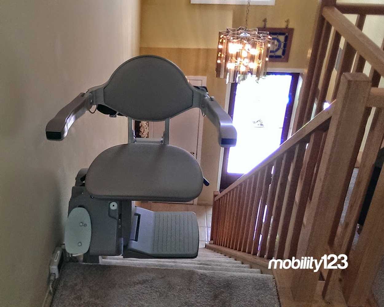 Mobility123 Stair Lift Projects | Straight Rail