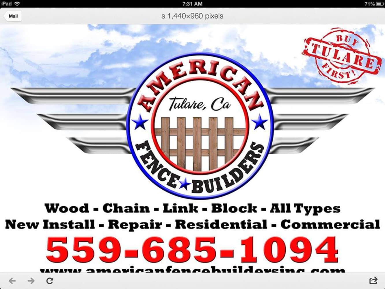 American Fence Builders Project