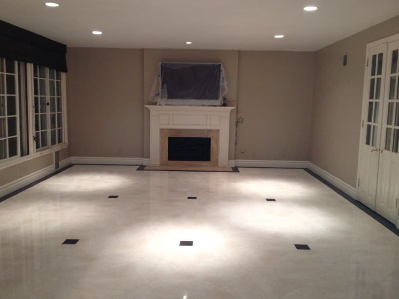 NEW FLOORS AROUND THE HOUSE