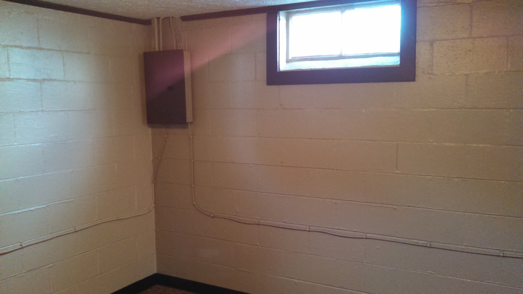 Basement room remodel