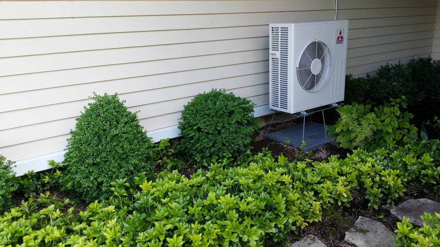 Mitsubishi installations by Compass Heating and Air