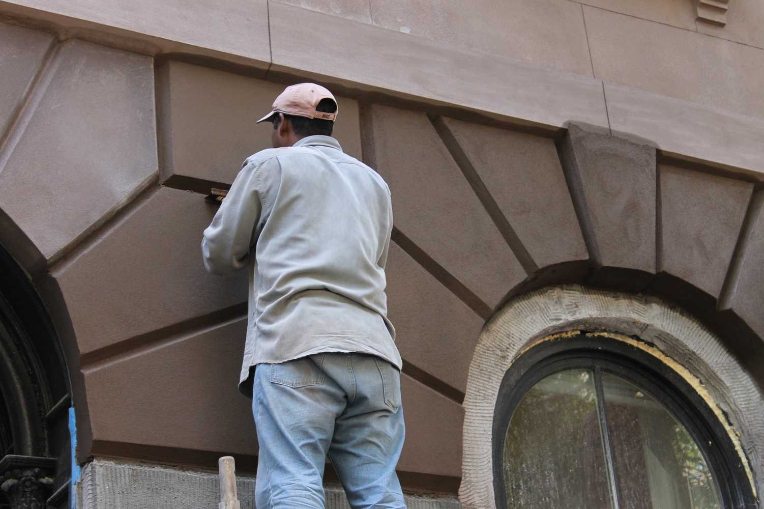 Projects by High Tech Construction Co.- Brownstone Facade Restoration Specialist