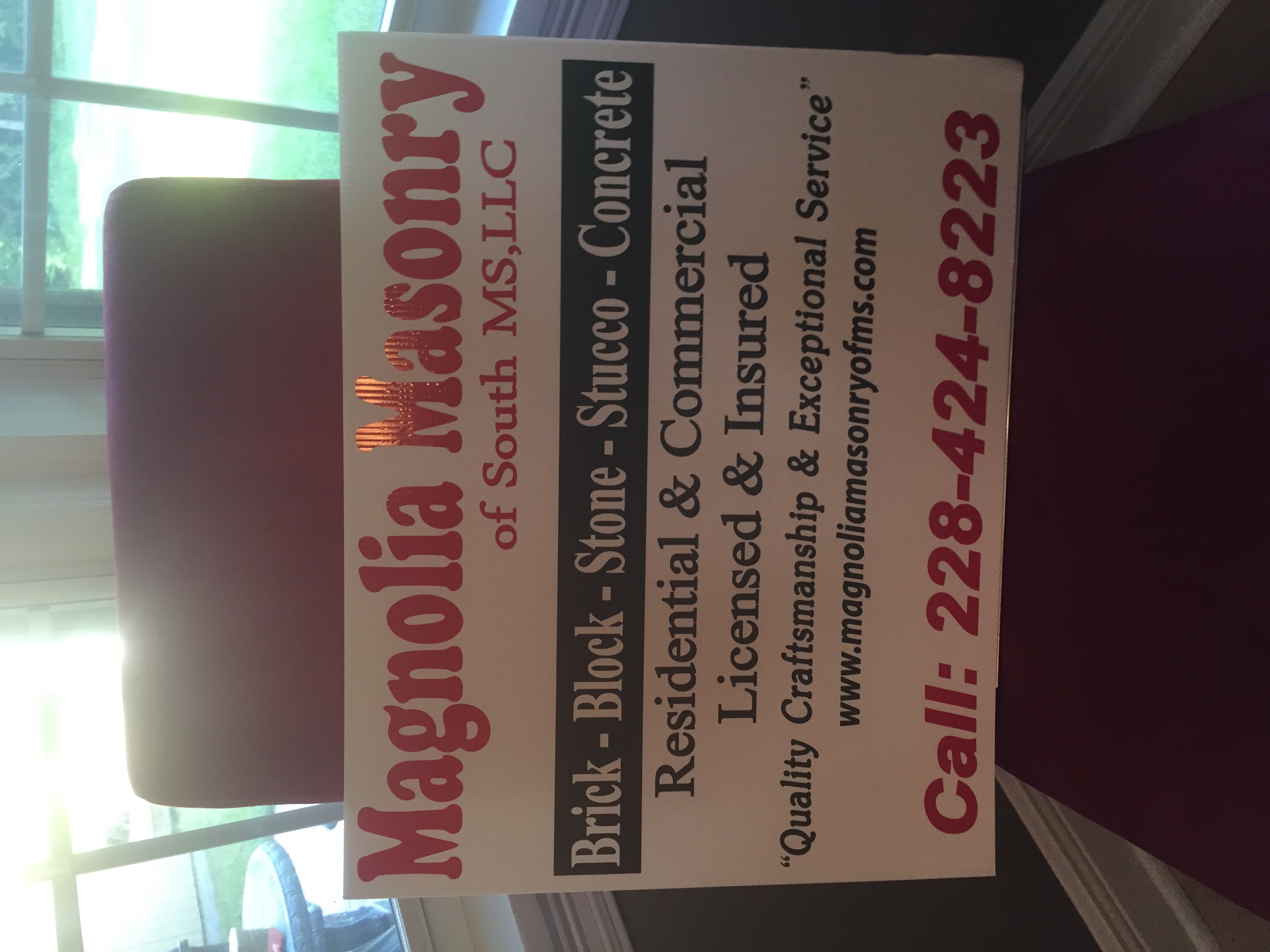 Magnolia Masonry Of South Ms Llc