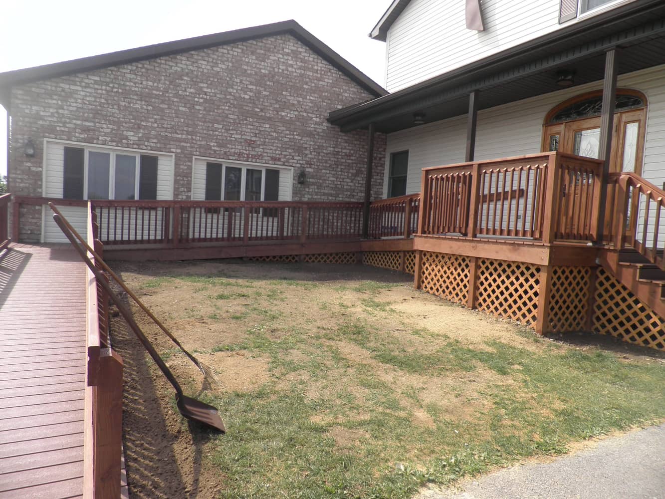 Photo(s) from Dap Inc D B A First General Services Composite decking and ramp 