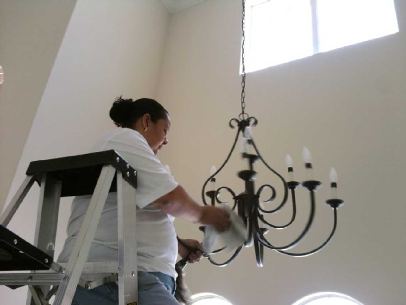 Detail Dusting in Custom Residence in Providence Golf Court, Davenport Fl