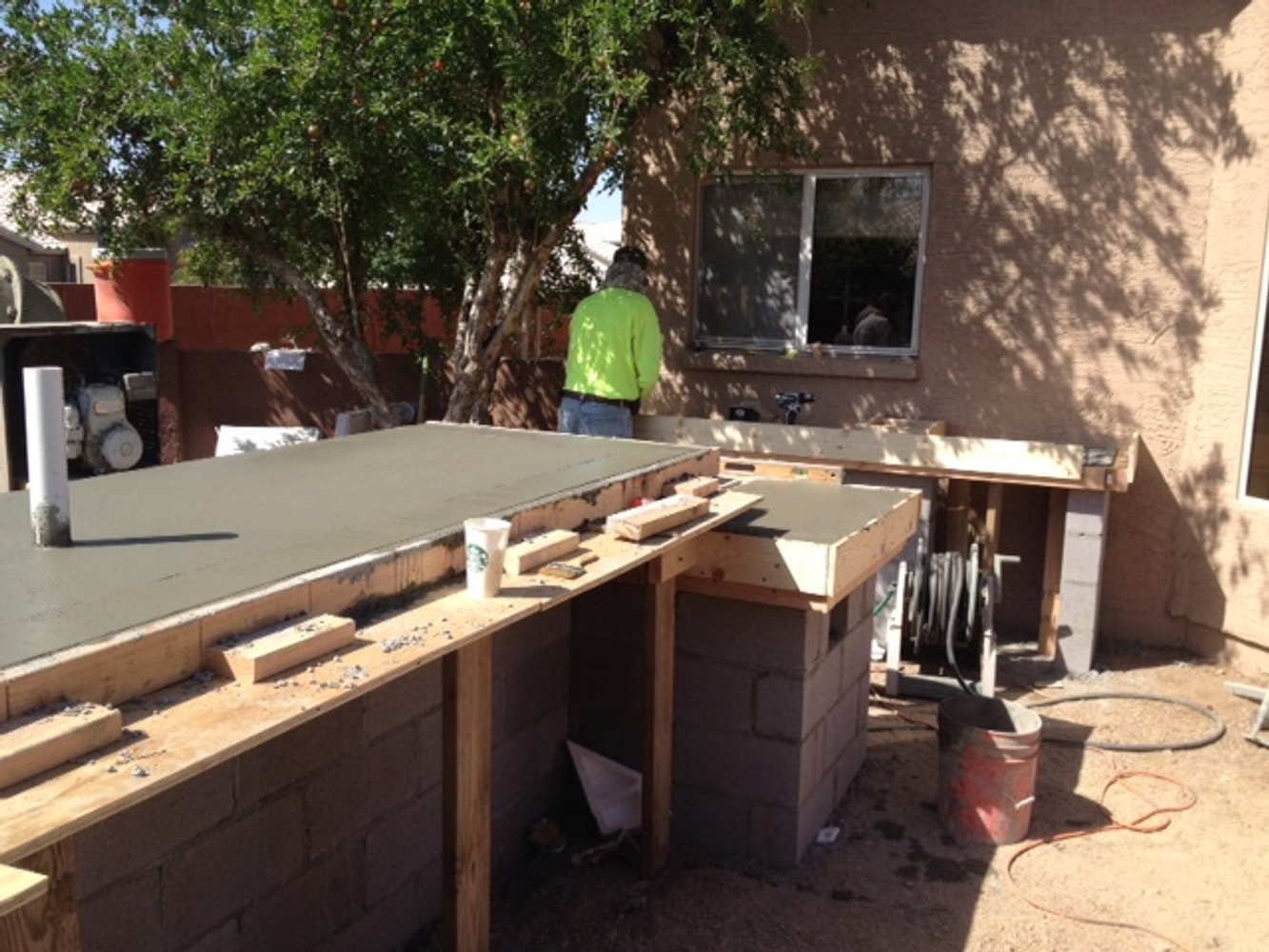 Custom Barbeque Area