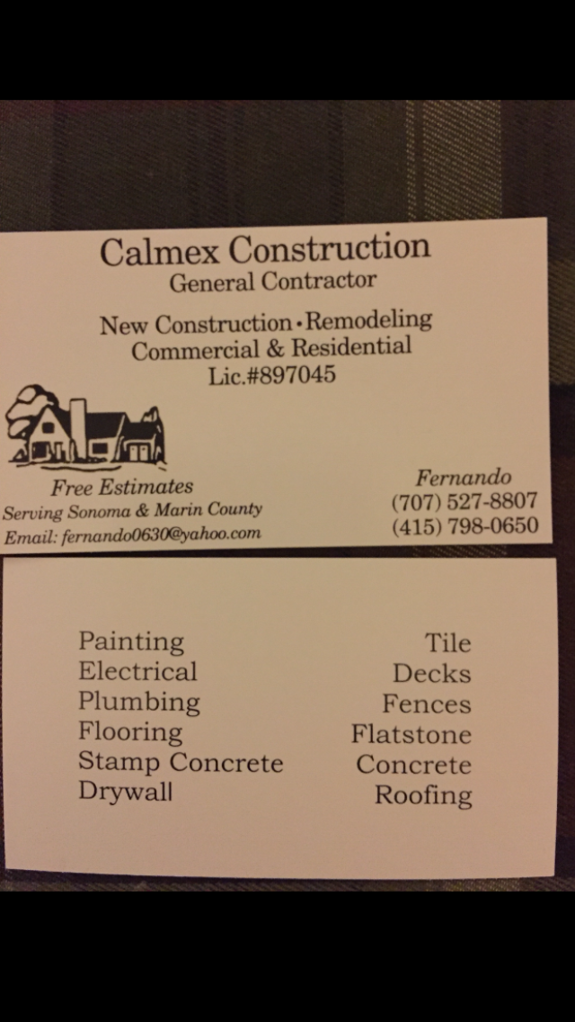 Calmex Construction