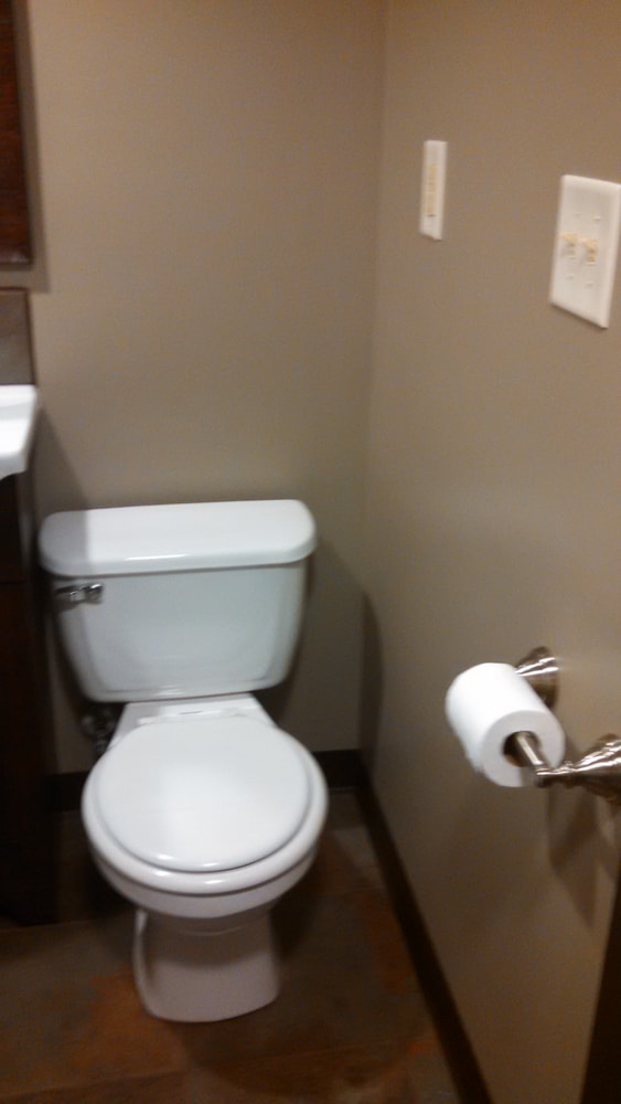 Basement bathroom remodel