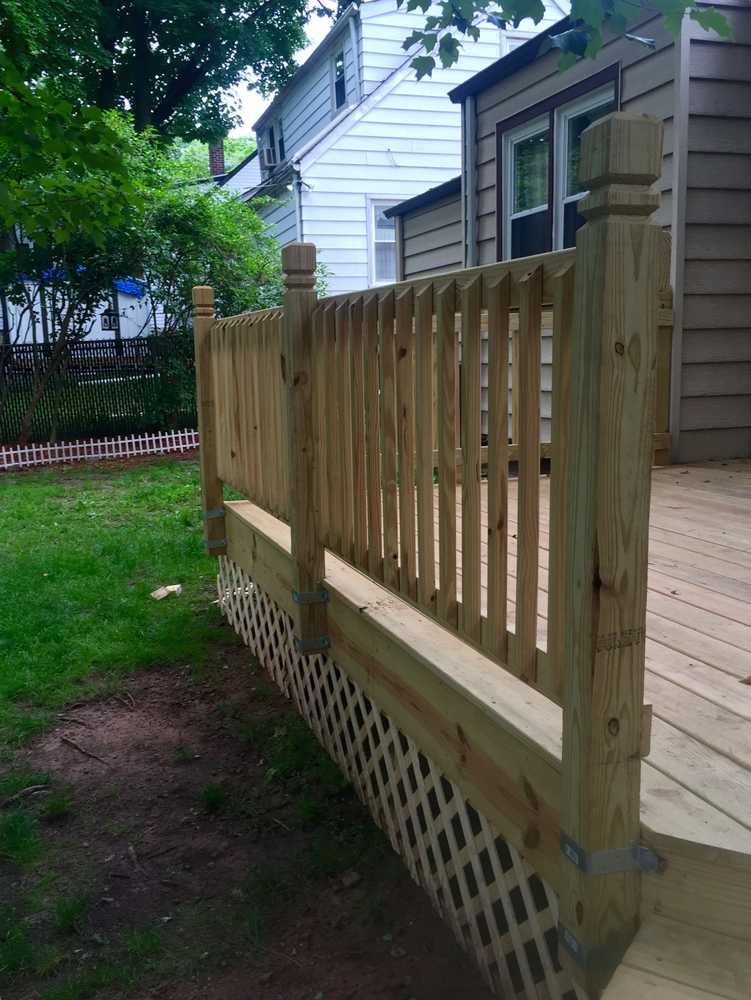 Wood Deck Construction