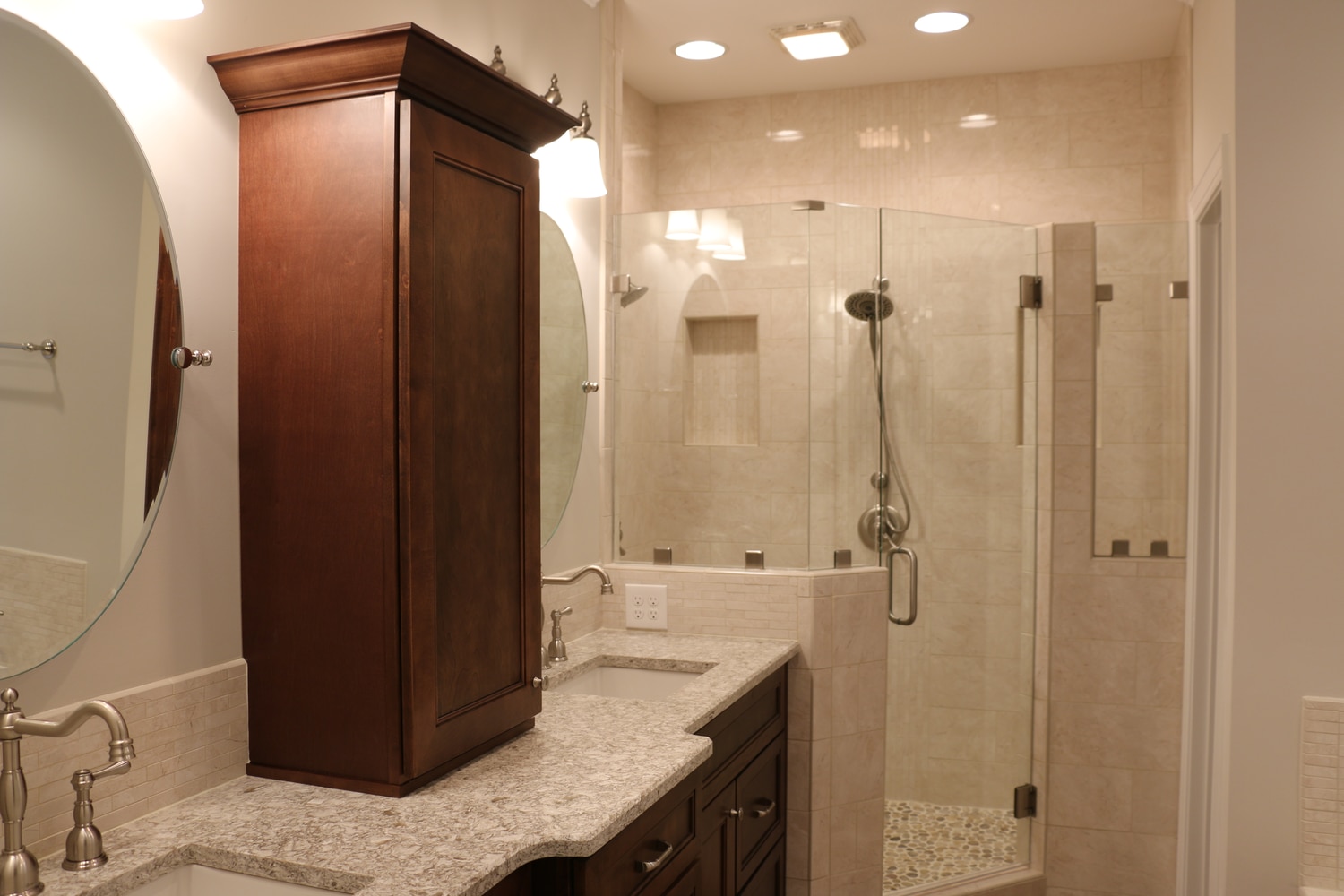 Elegant Master Bath Remodel 2016