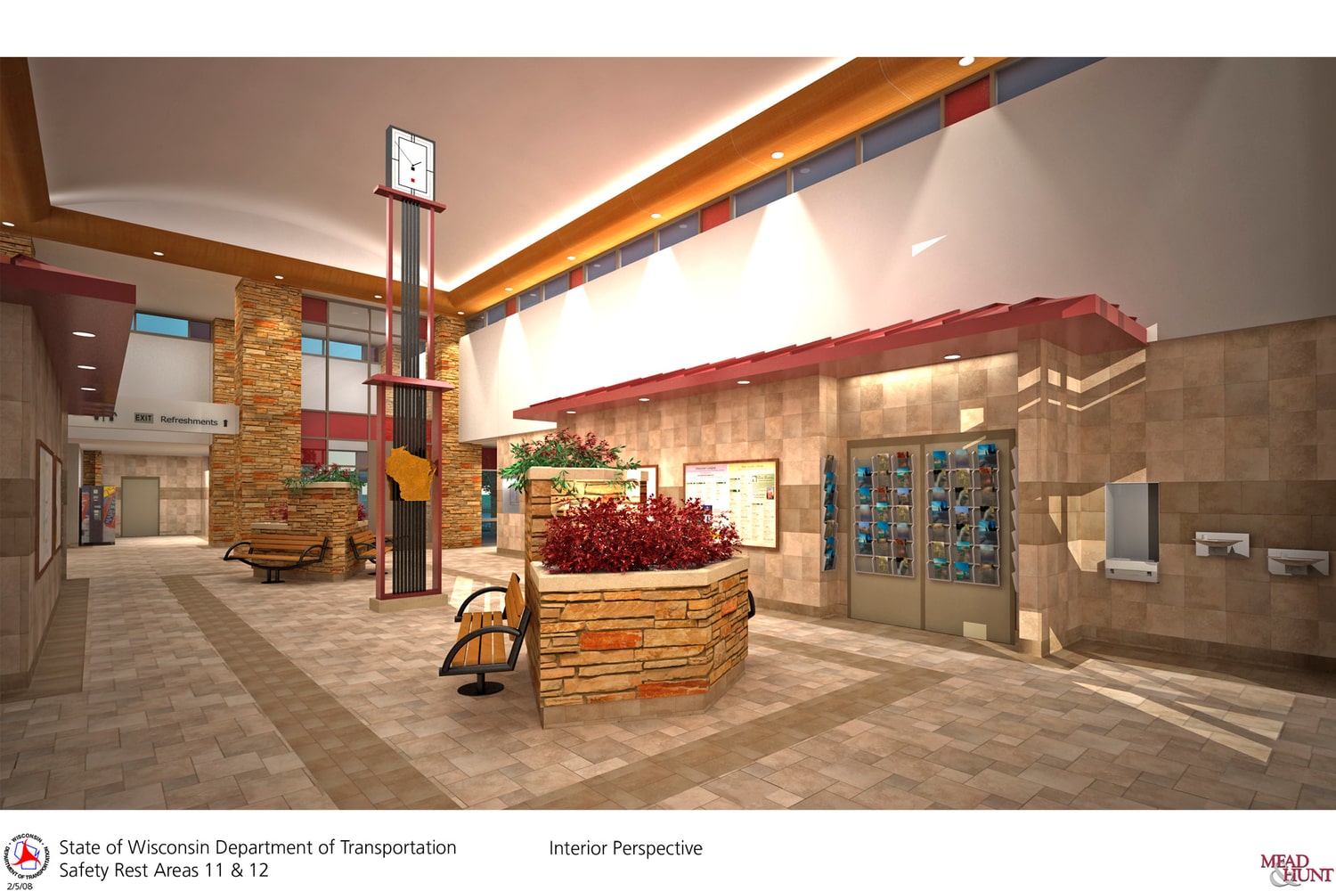 Wisconsin DOT Rest Area 11 and 12