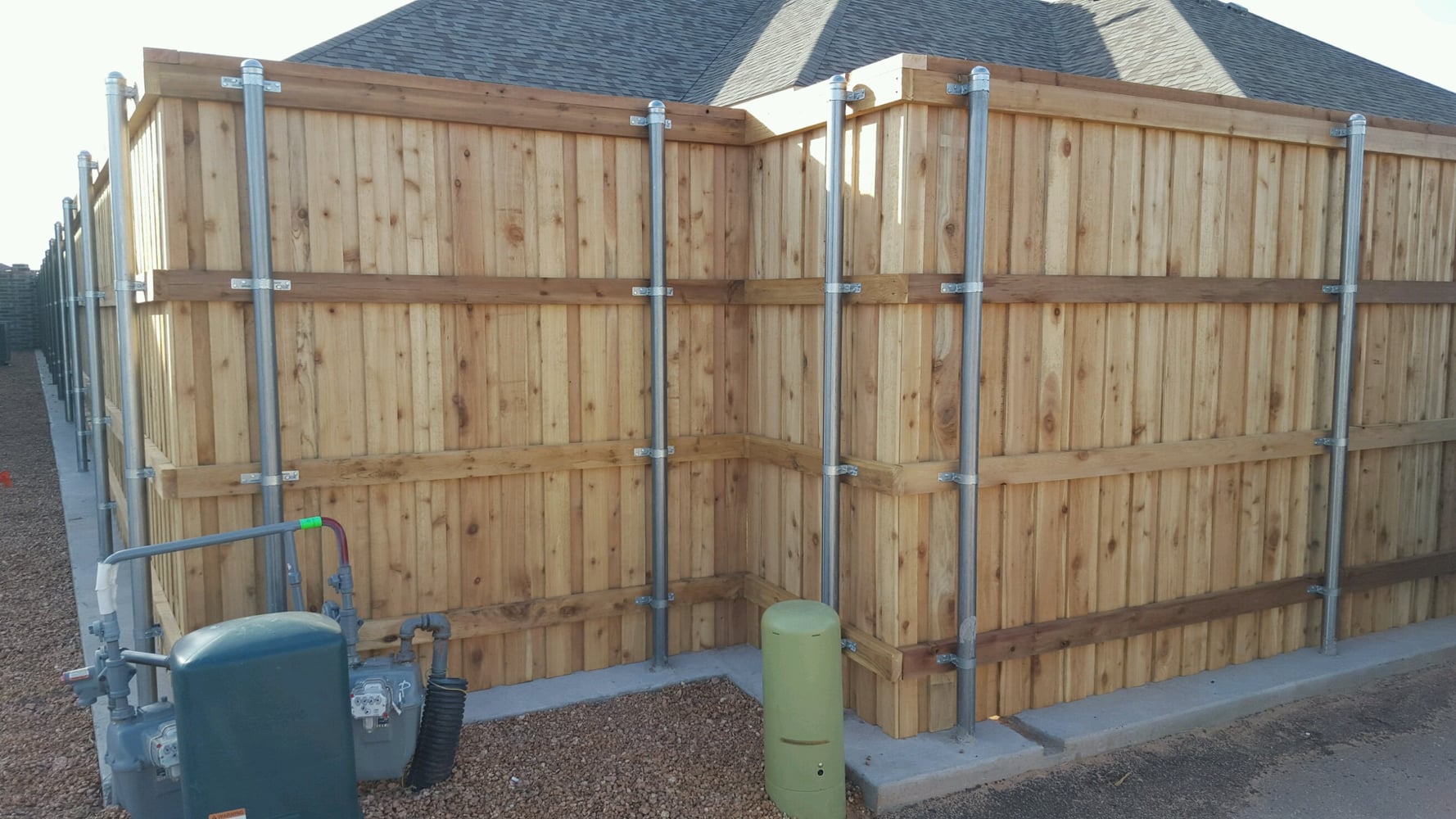 Wood Fence Installation