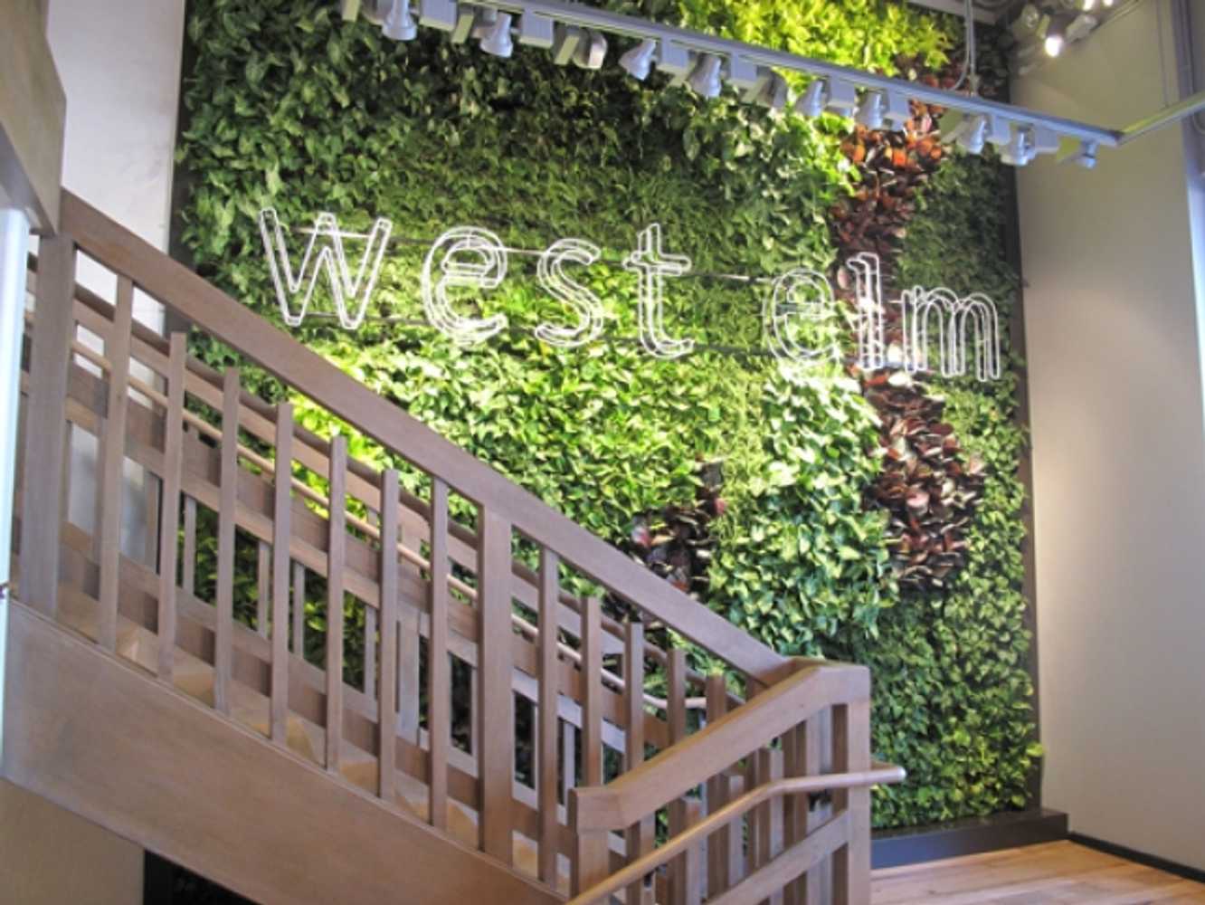 Custom Stair and Railing Installation for Beverly Hills Flagship West Elm Store