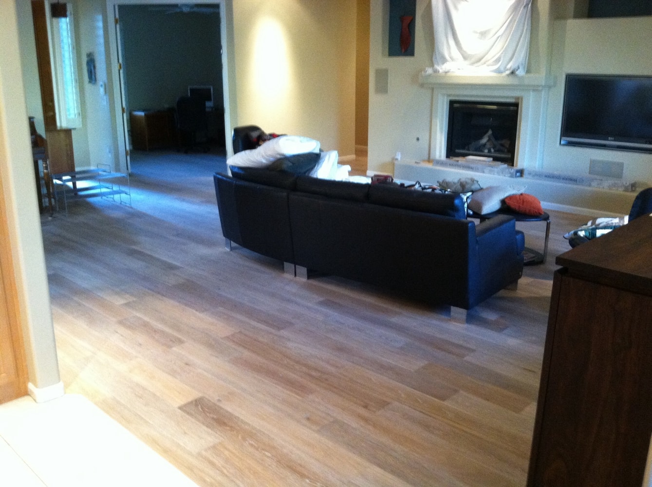 Wood floors by T&G Flooring