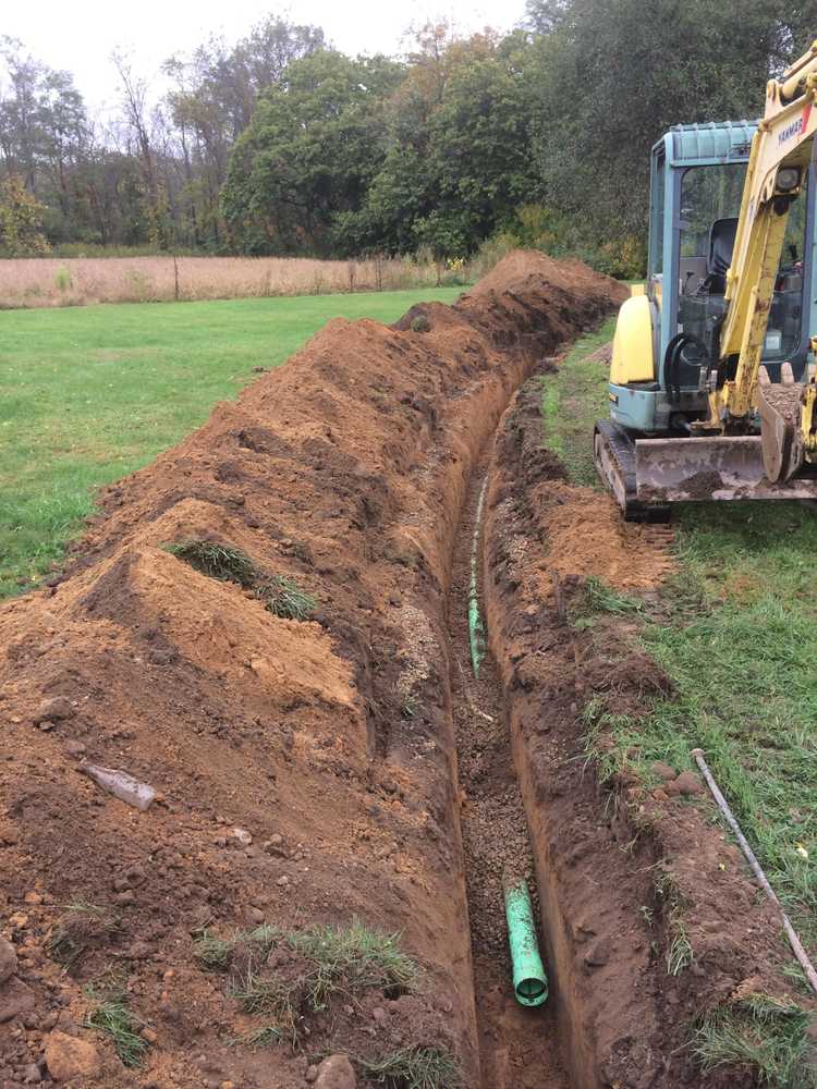 Sanitary sewer hook up Edinburg pa