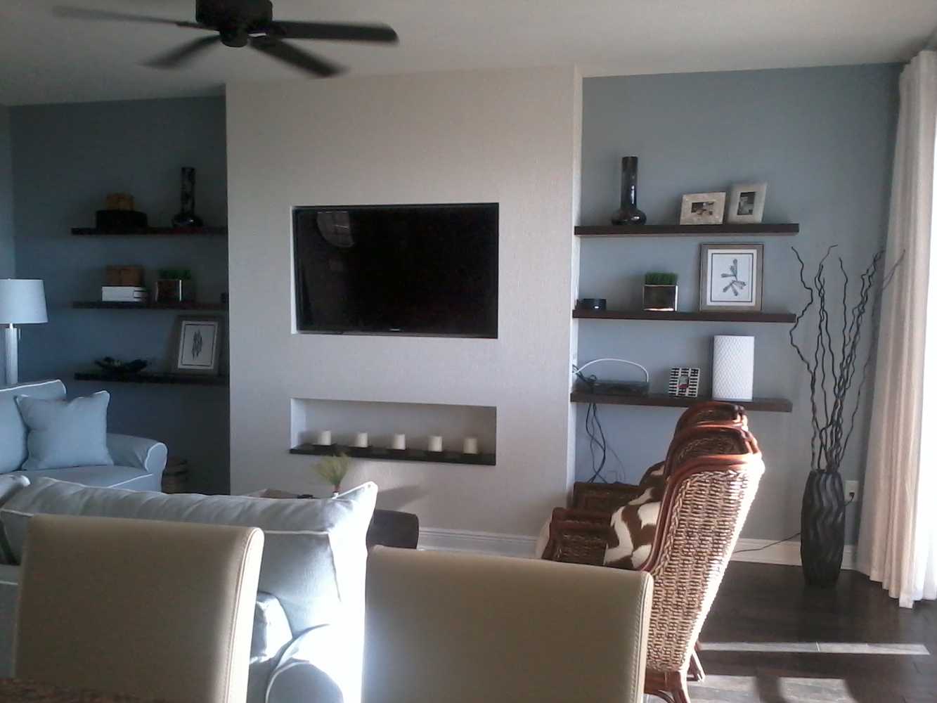 Custom wall unit