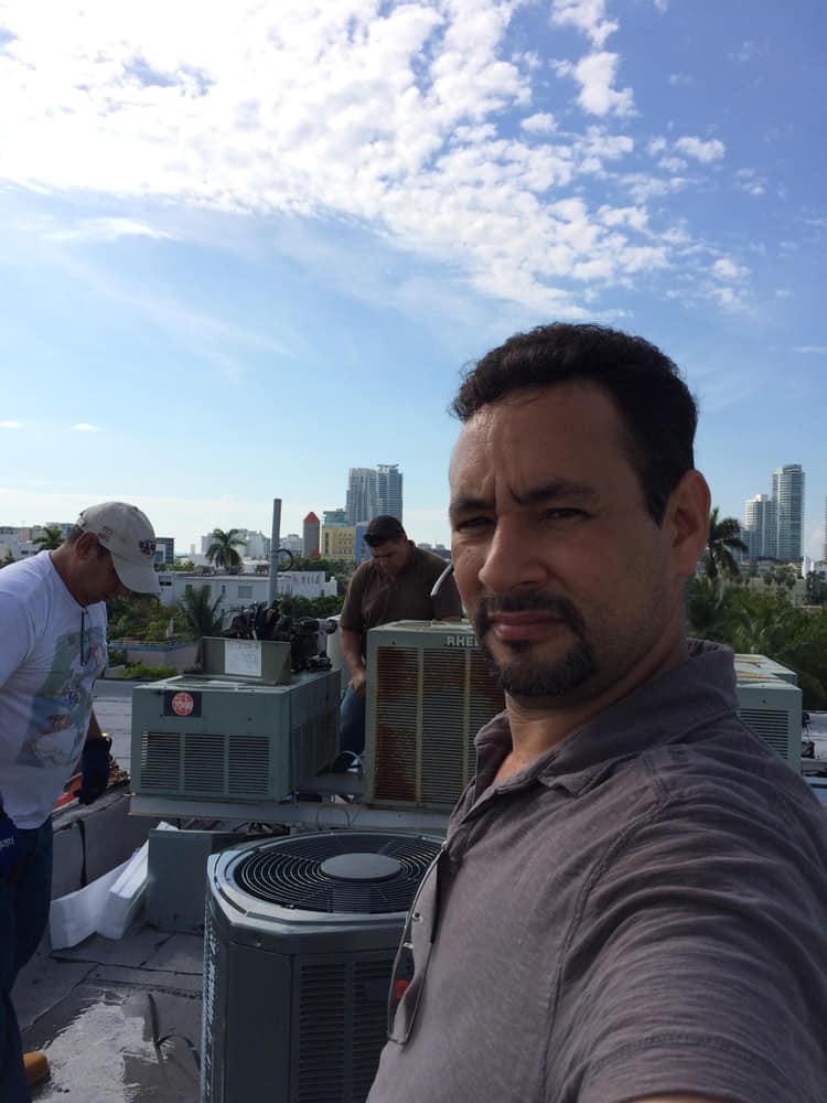 New AC Trane installation in south Beach