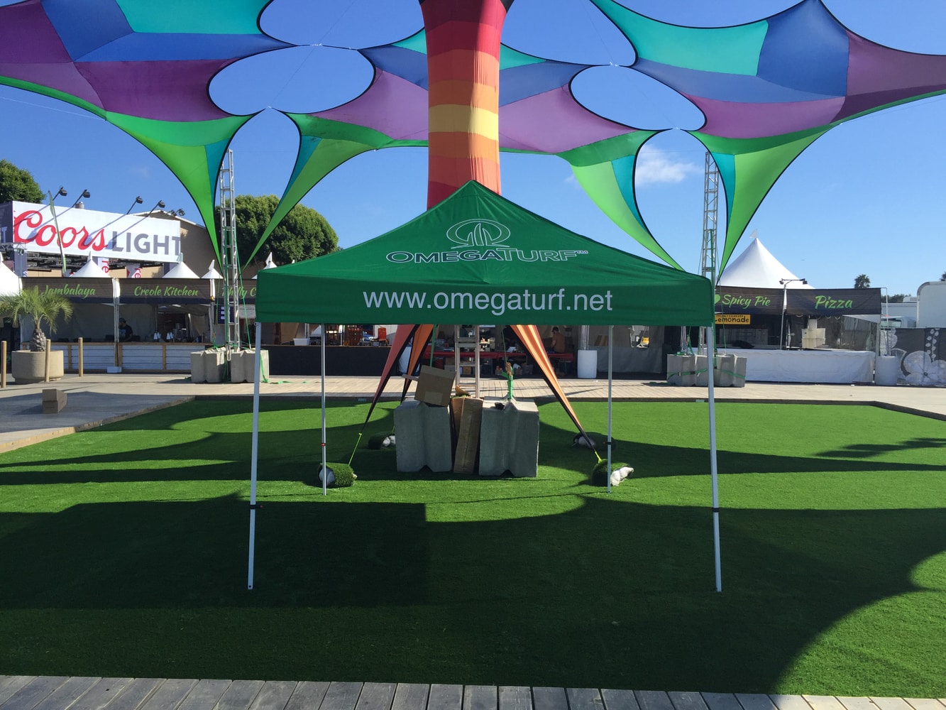 Kaaboo Festival by Omega Turf