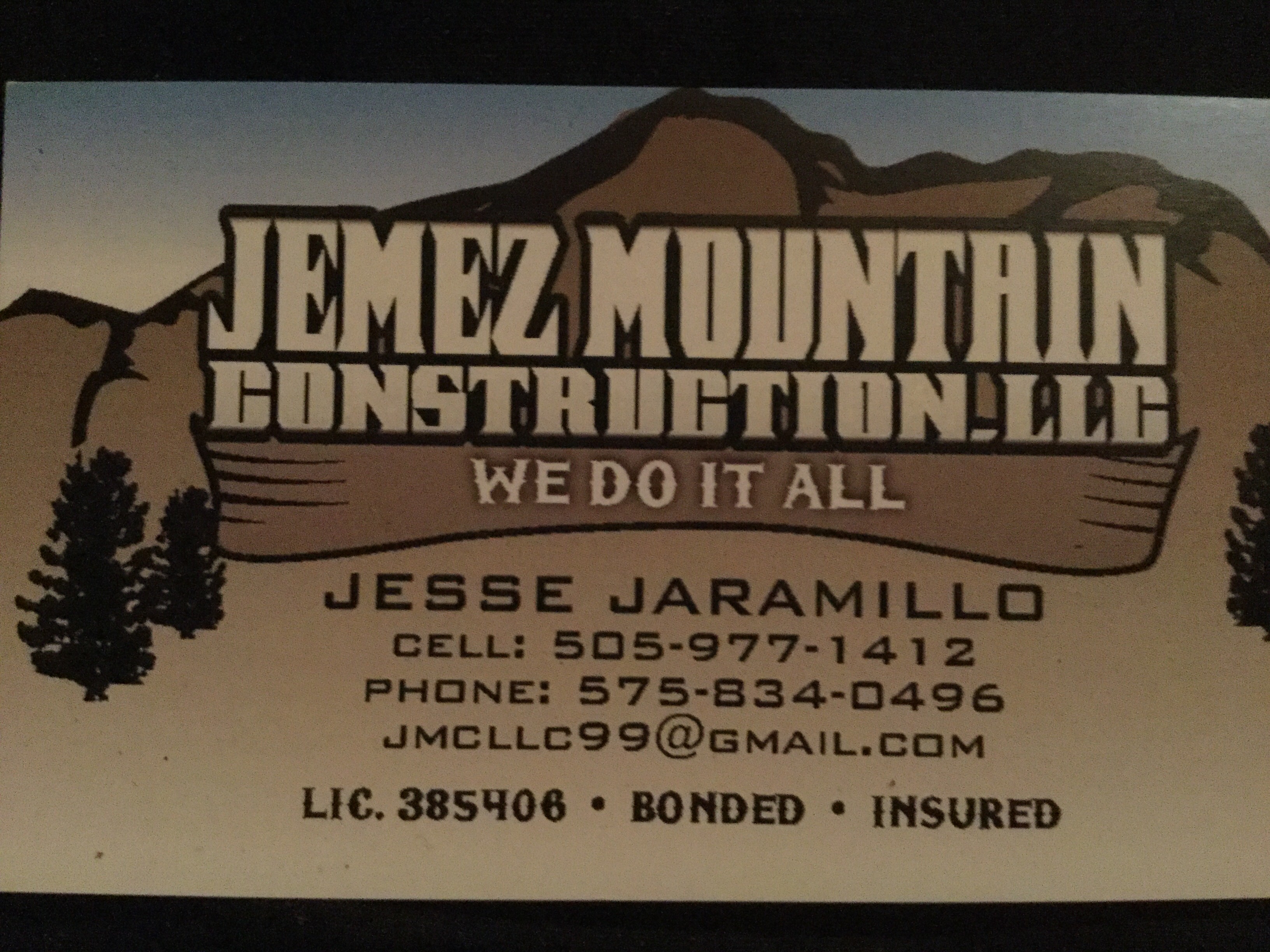 Jemez Mountain Construction, Llc