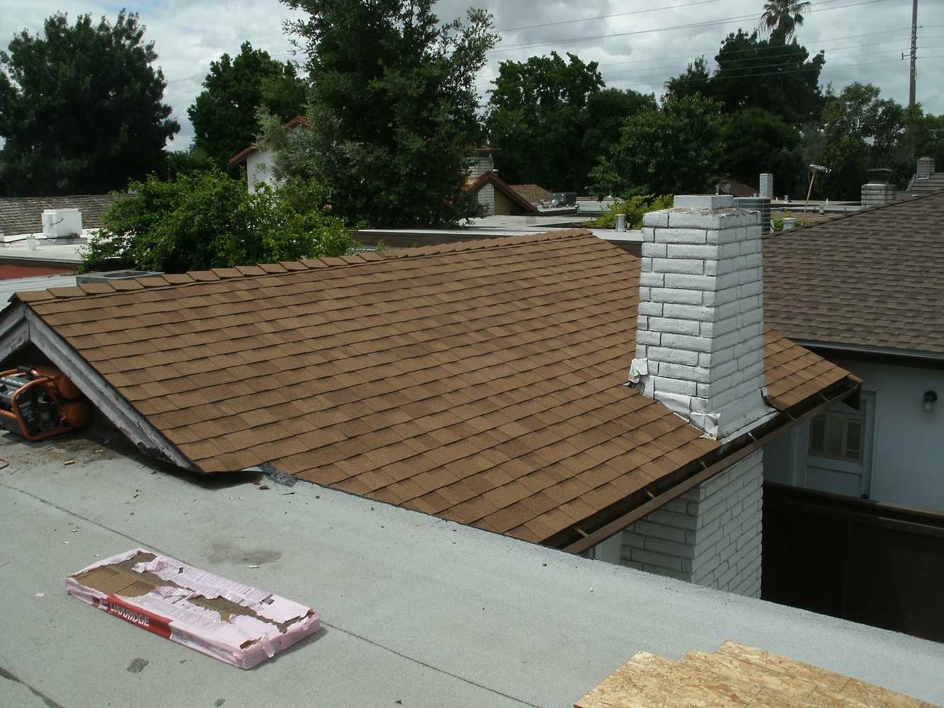 Re-Roof / Electrical / Drywall repairs / Tile