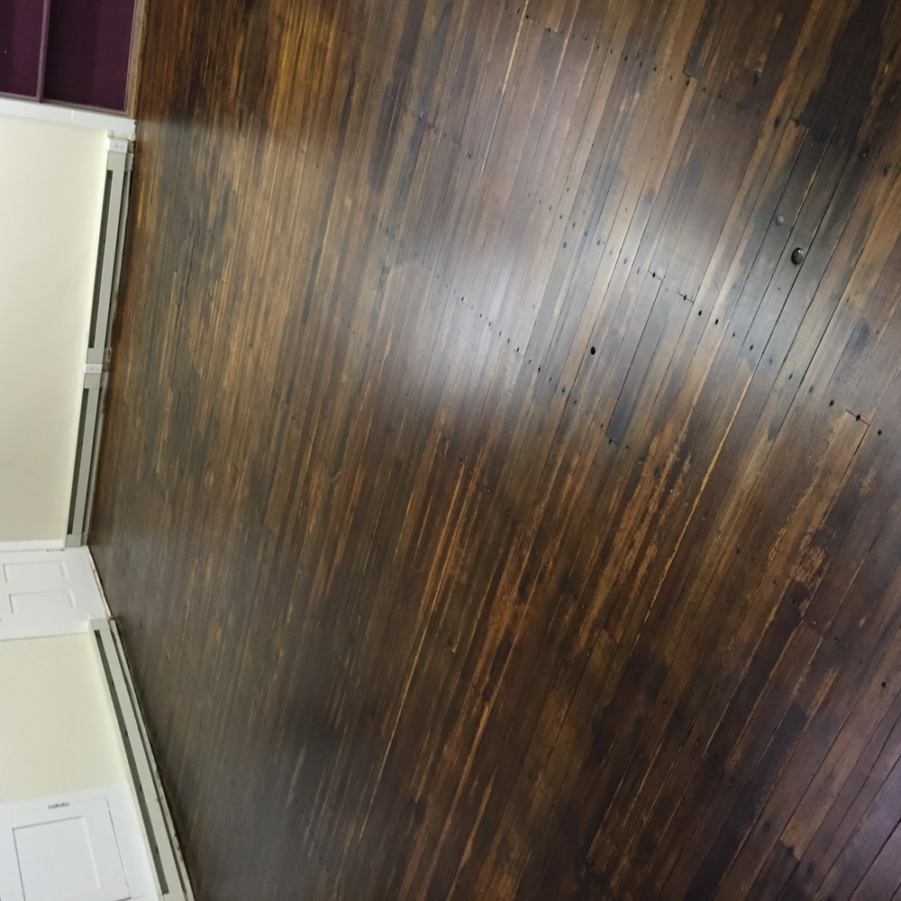 Hard wood floor salvage