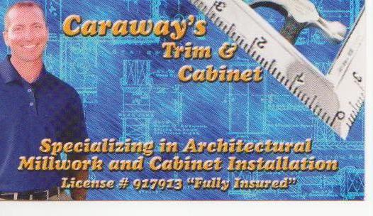 Caraways Trim And Cabinet