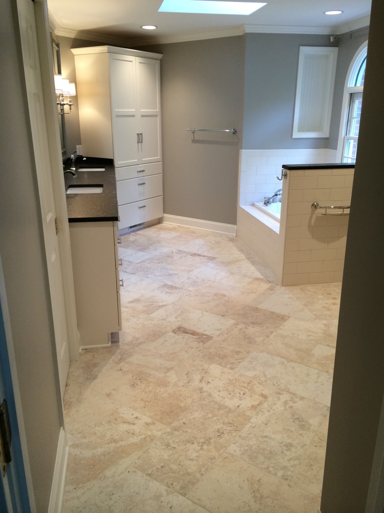 Master bathroom renovation