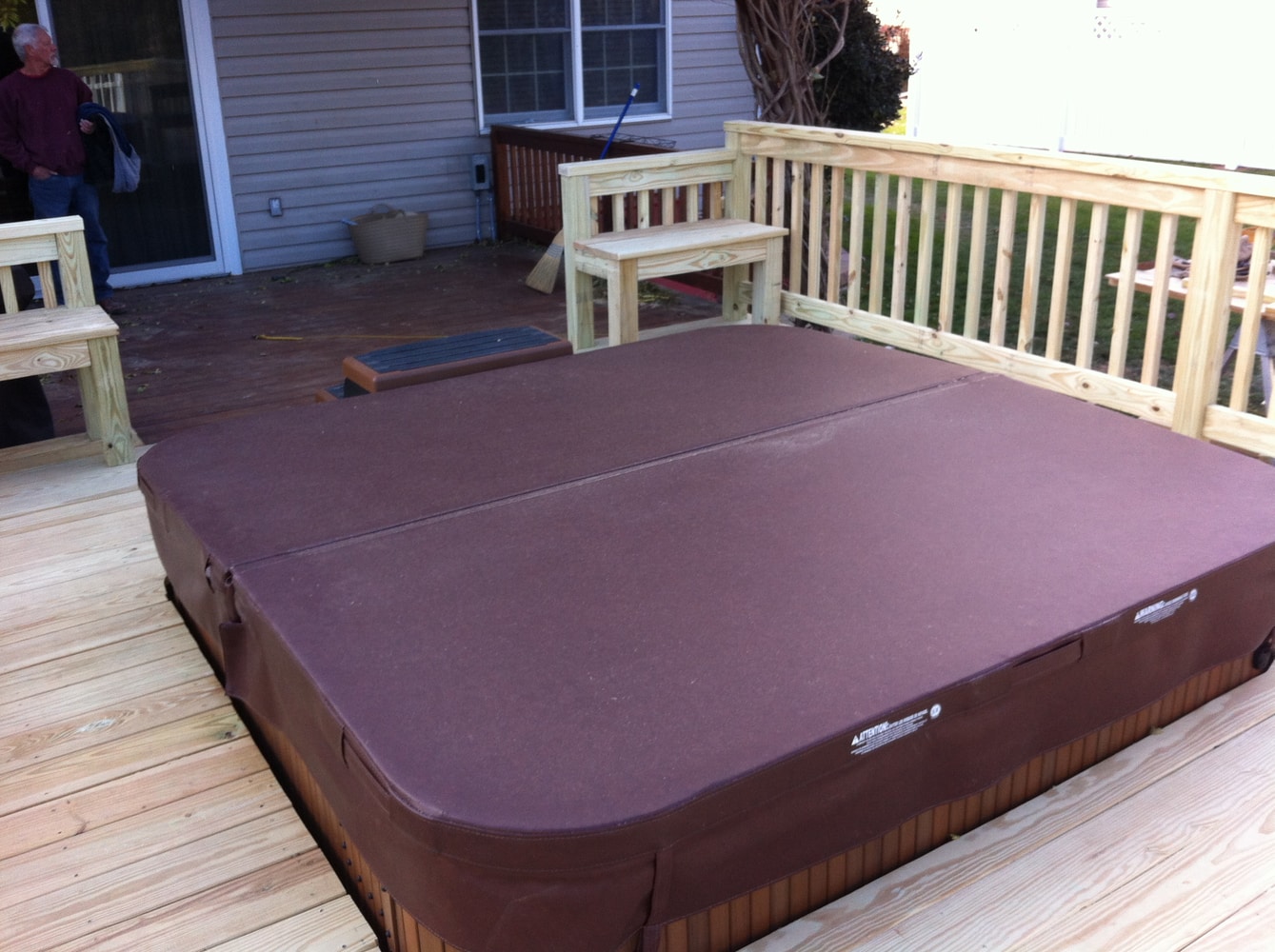 Hot Tub Deck