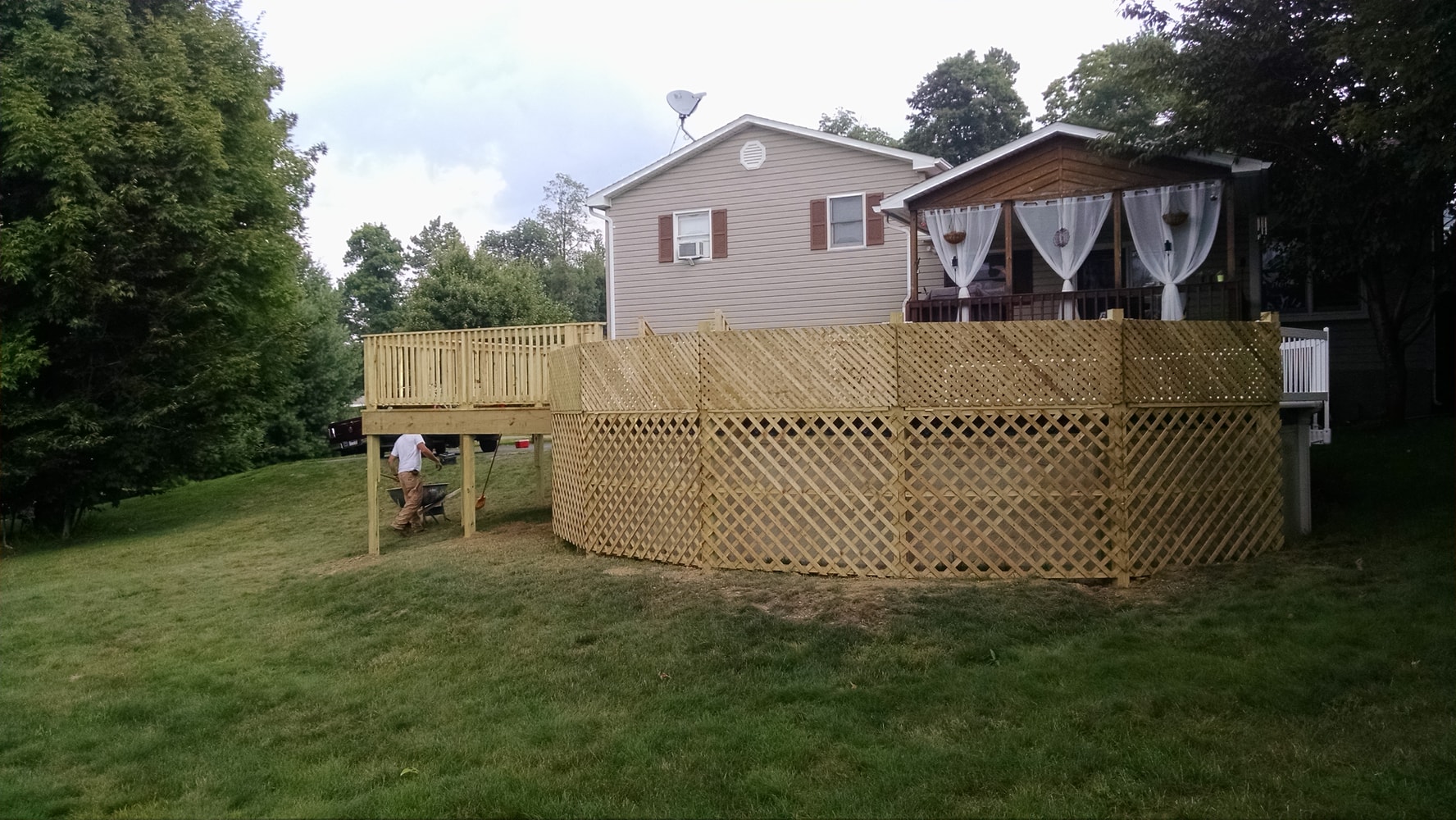 Photo(s) First General Services New Deck for Swimming Pool 