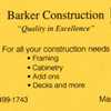 Barker Construction