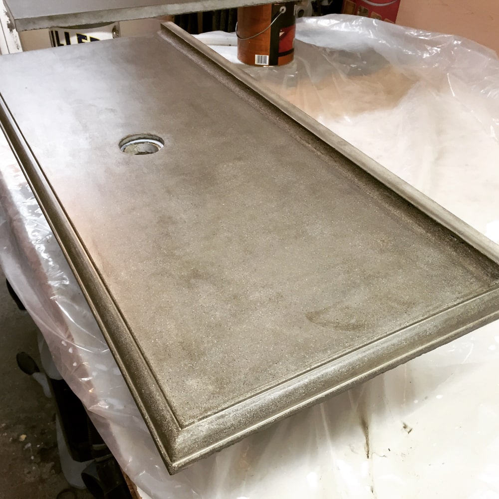 Concrete countertops 
