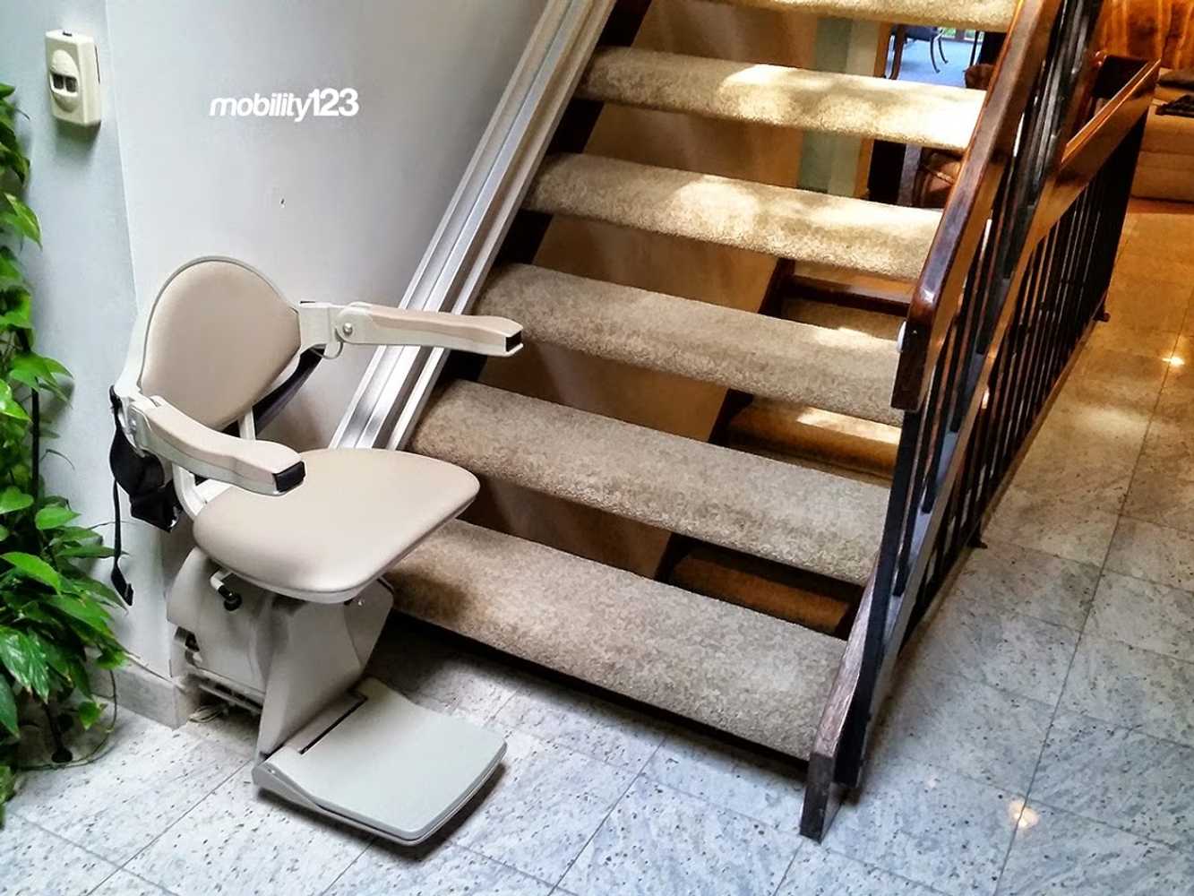 Mobility123 Stair Lift Projects | Straight Rail