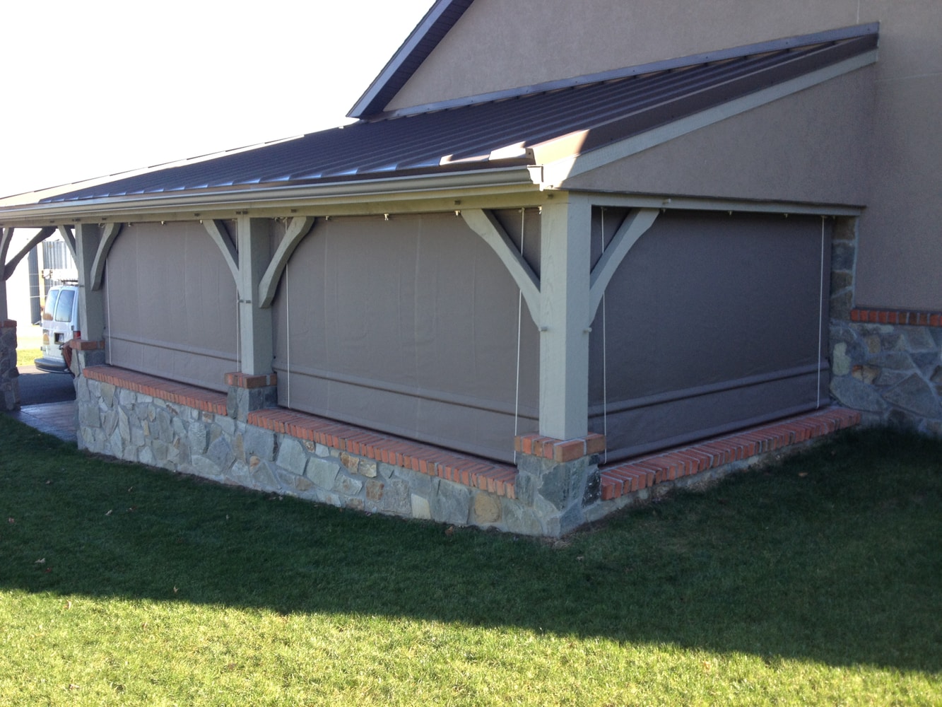 Drop Curtain Enclosures