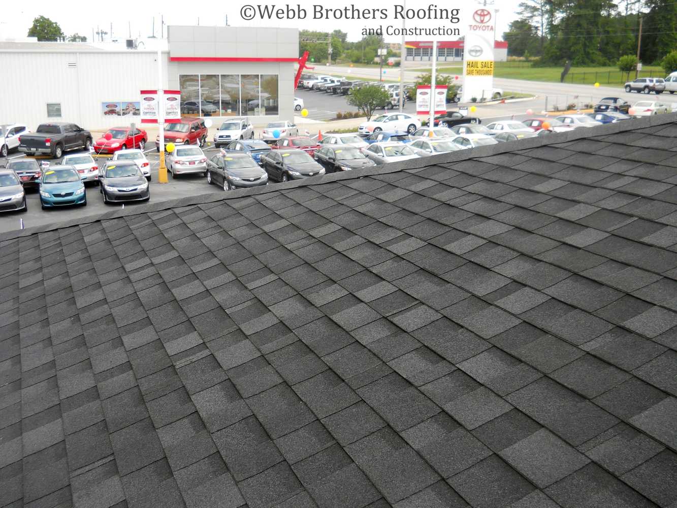 New residential roof installations