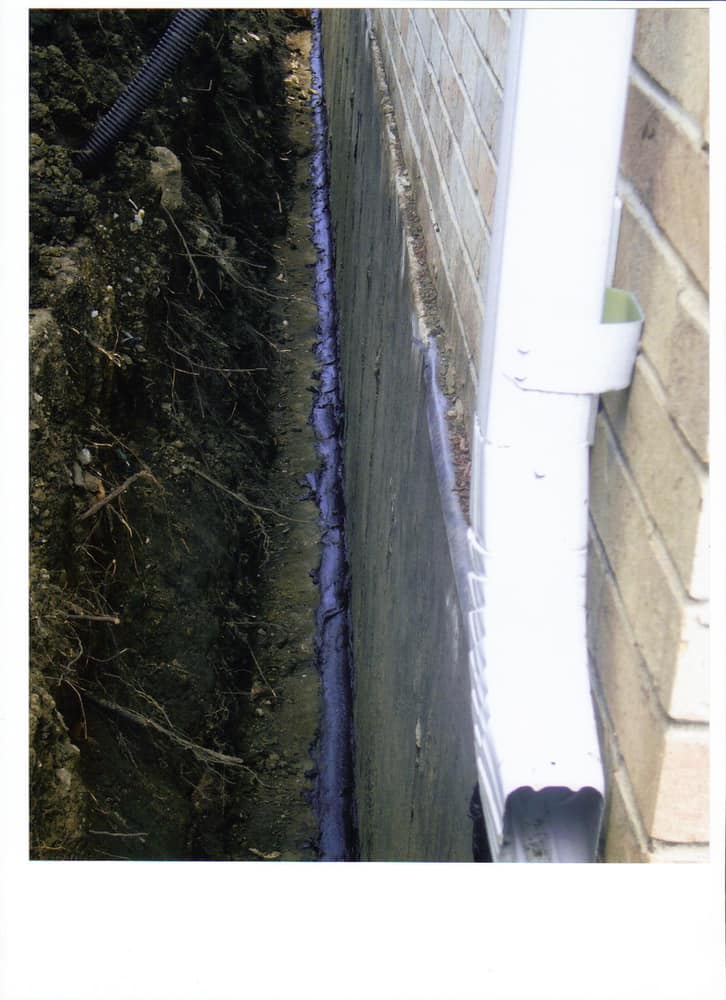 Foundation Waterproofing Outside