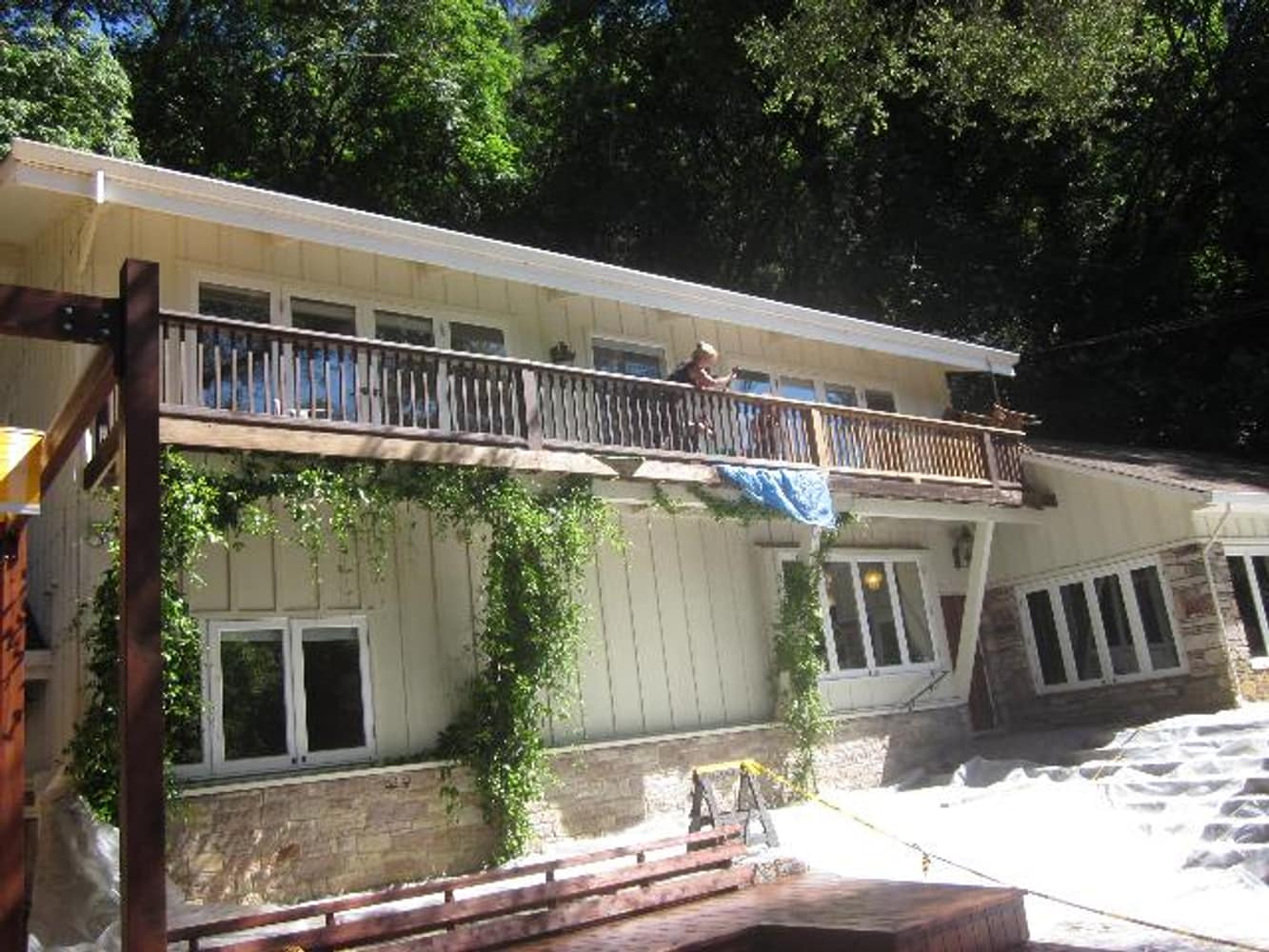 Kenwood residence remodel, decks and hardscaping