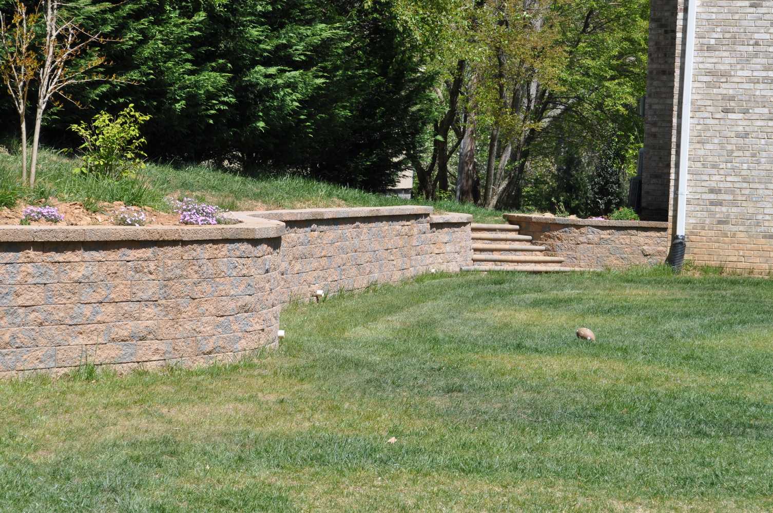 Retaining wall and drainage solution in Fulton, MD