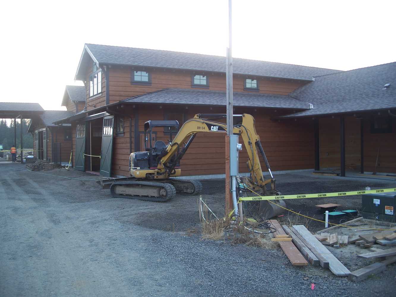 Building of Wild Turkey Farm