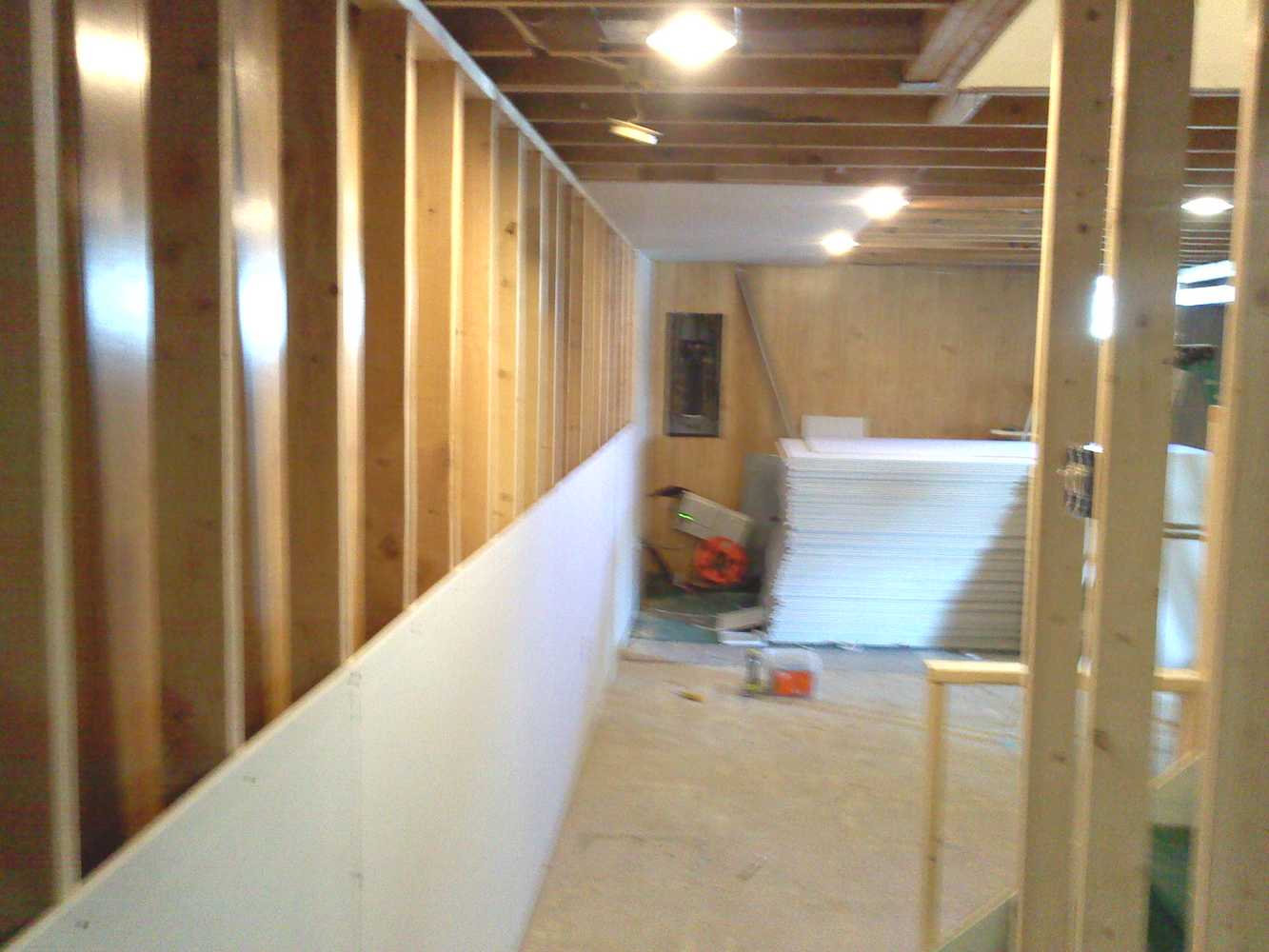 Basement remodel