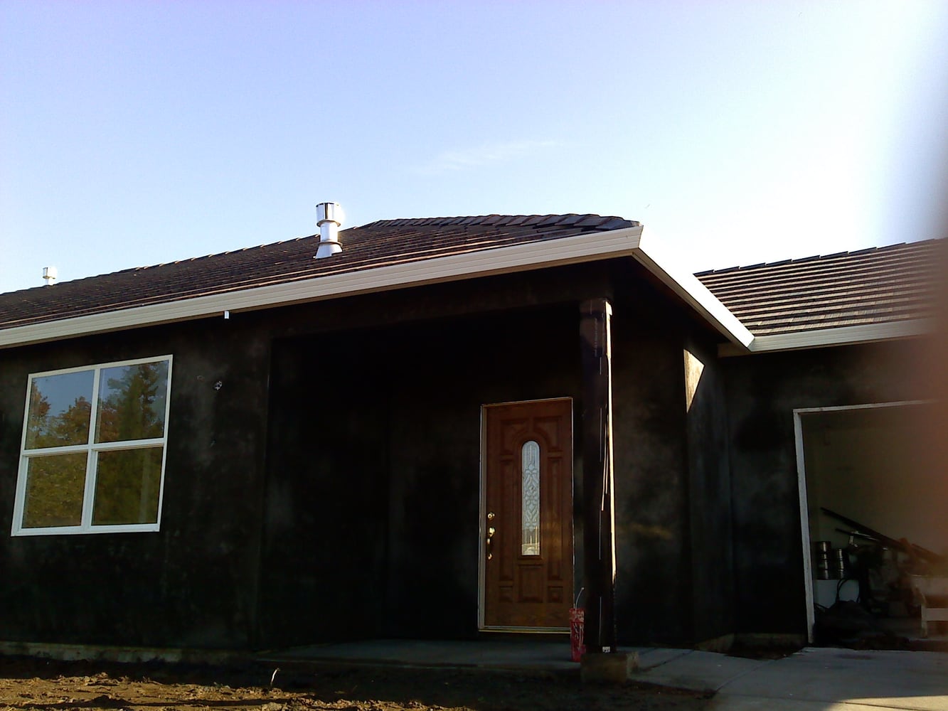 Three coat with texture