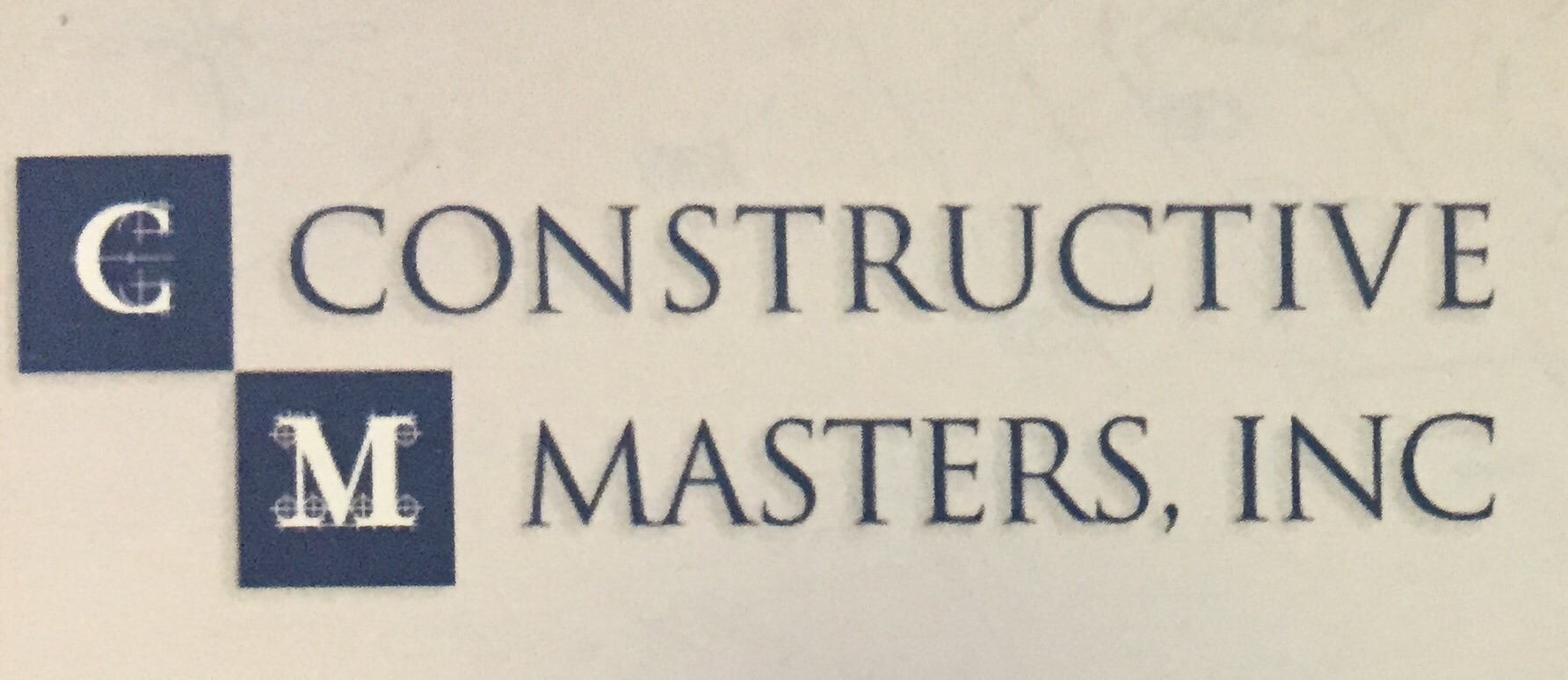 Constructive Masters