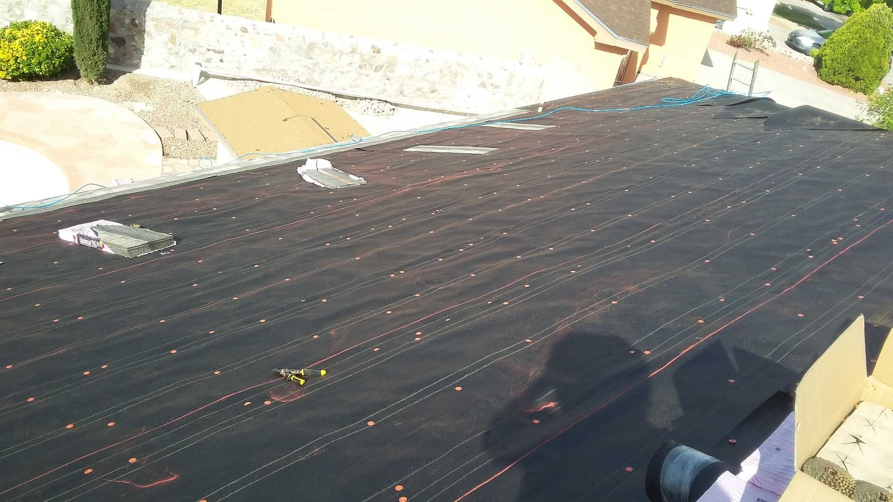 New Roof in Owens Corning Sand Dune Shingle