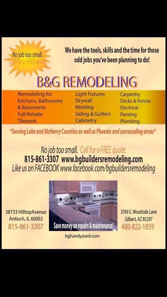  B&G Remodeling