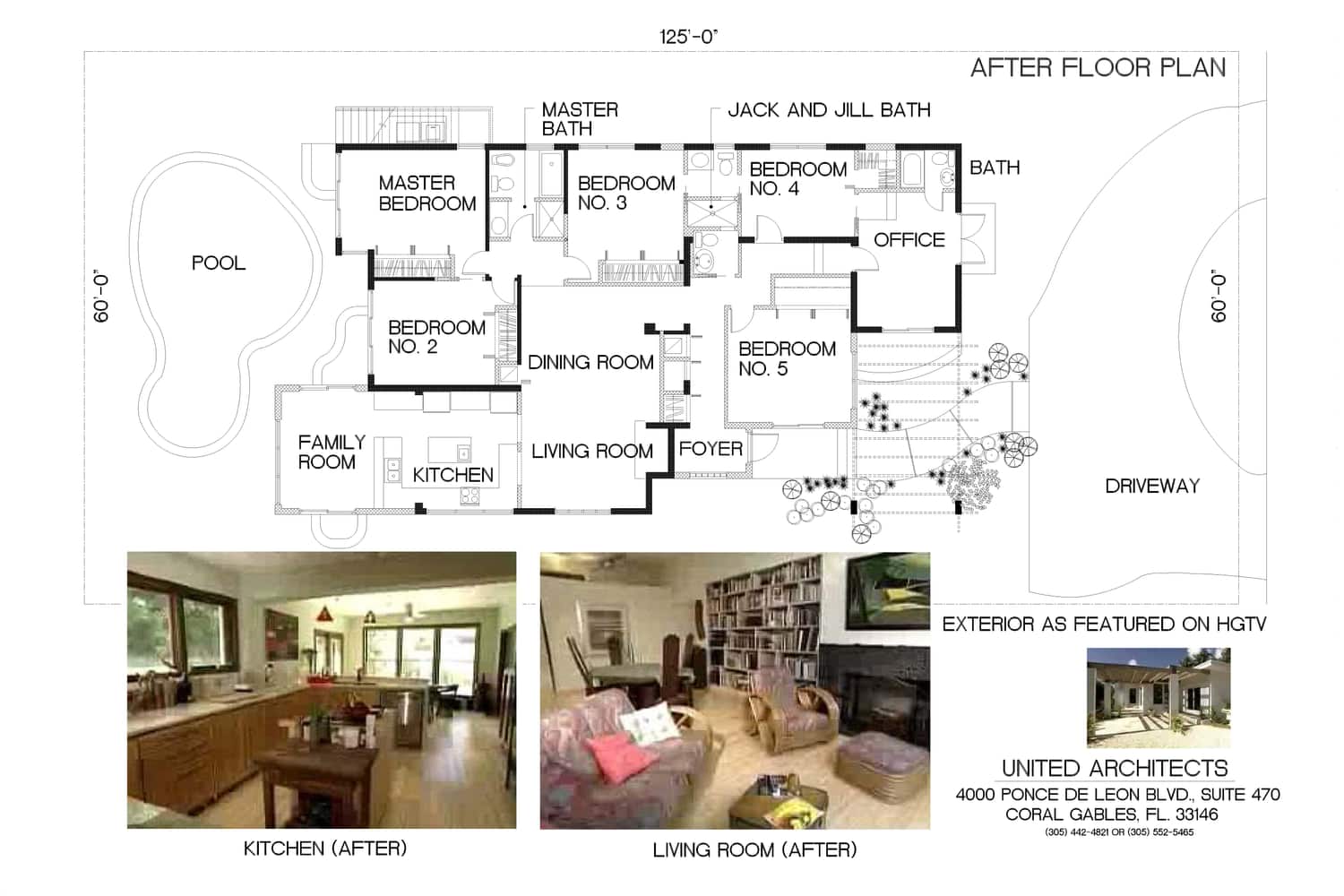 Addition and Remodeling of house by United Architects, Inc., featured on HGTV.